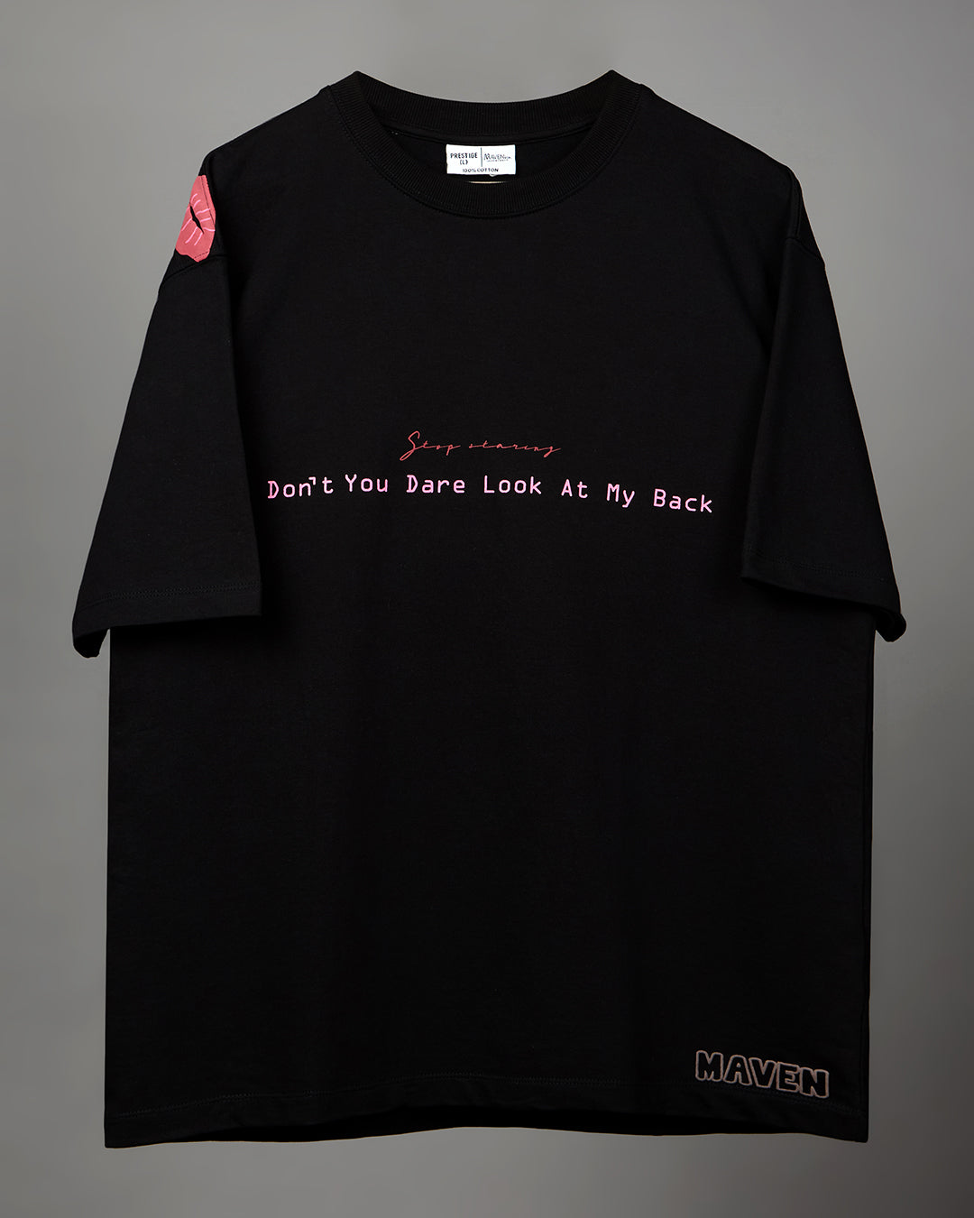 The Flirt Tee - BLACK