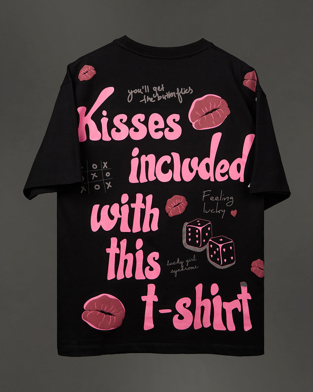 The Flirt Tee - BLACK