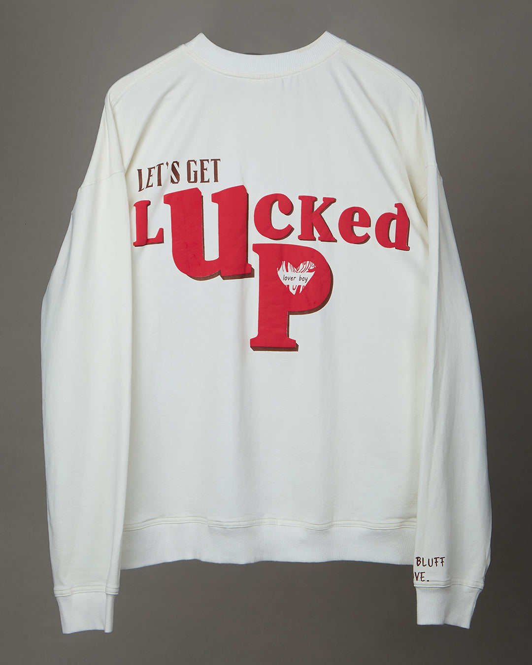 THE LOVER SWEATSHIRT – WHITE