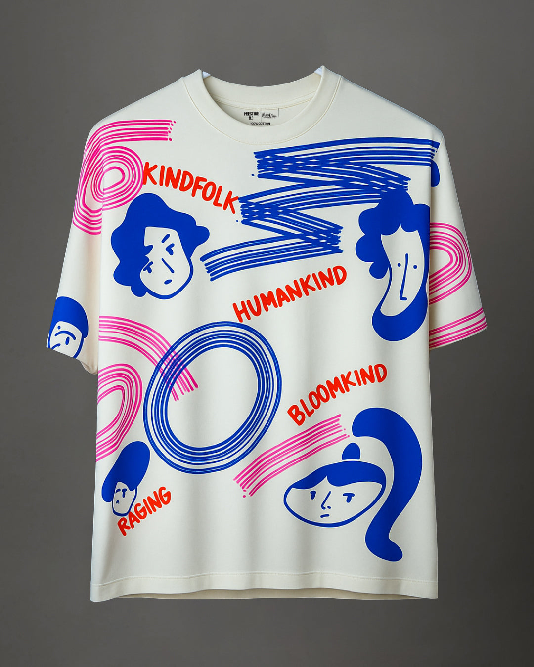 KIND RAGE RAGLAN SLEEVED — CREAM