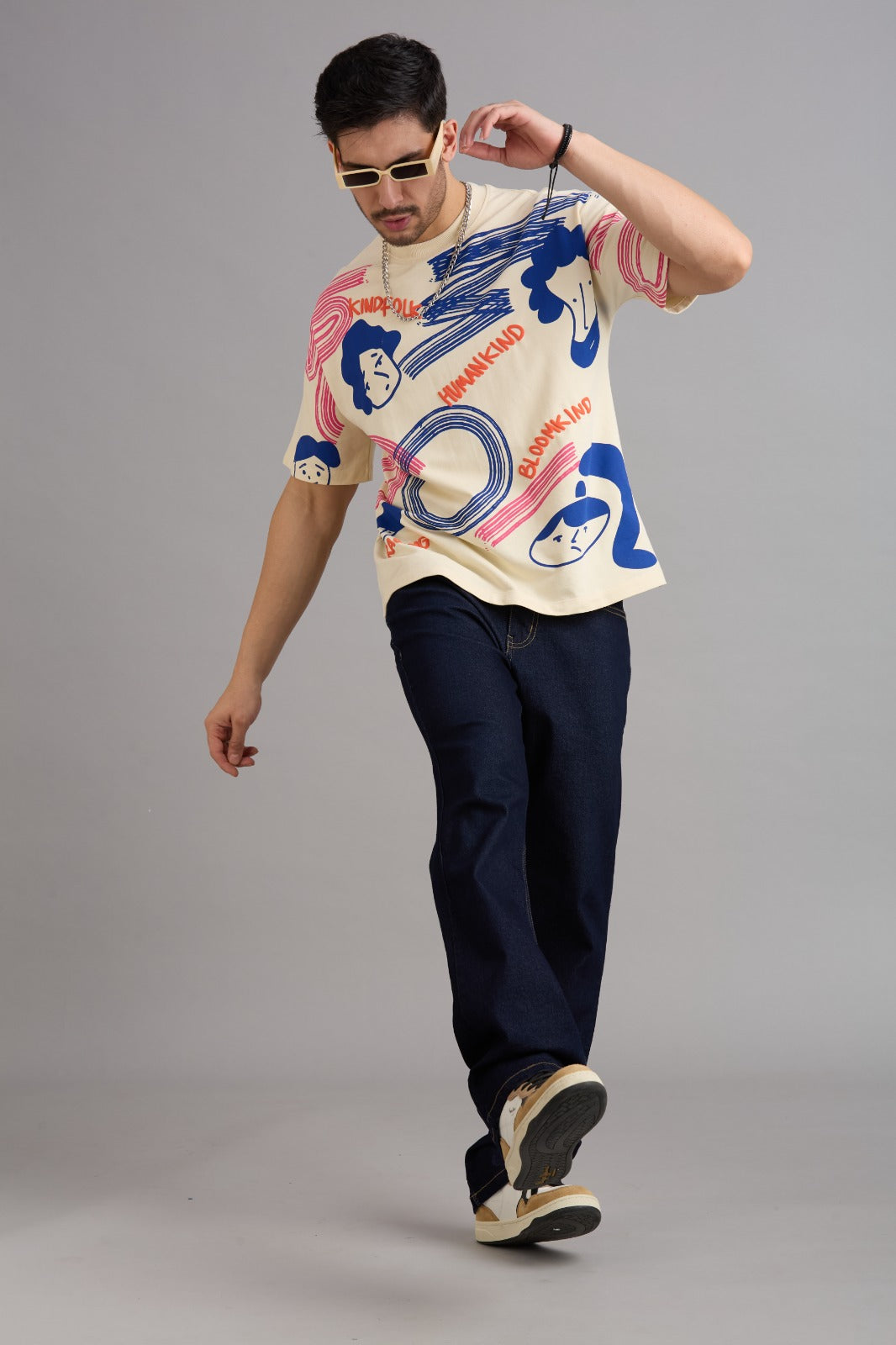 KIND RAGE RAGLAN SLEEVED — CREAM