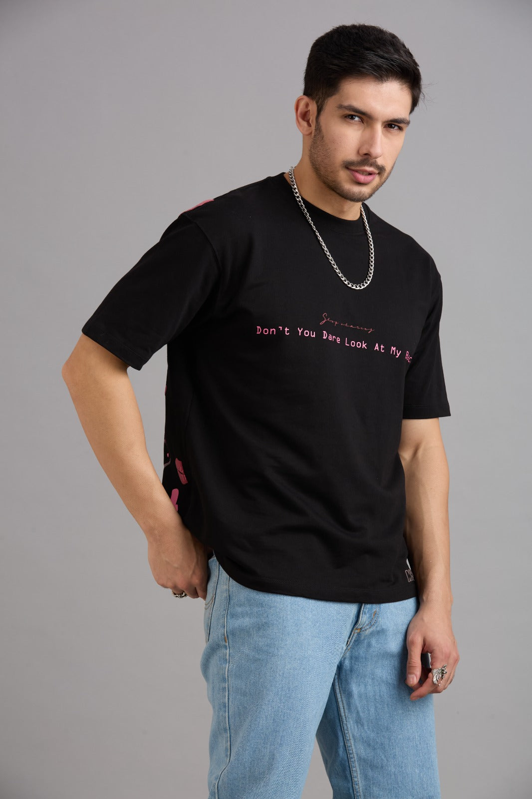 The Flirt Tee - BLACK